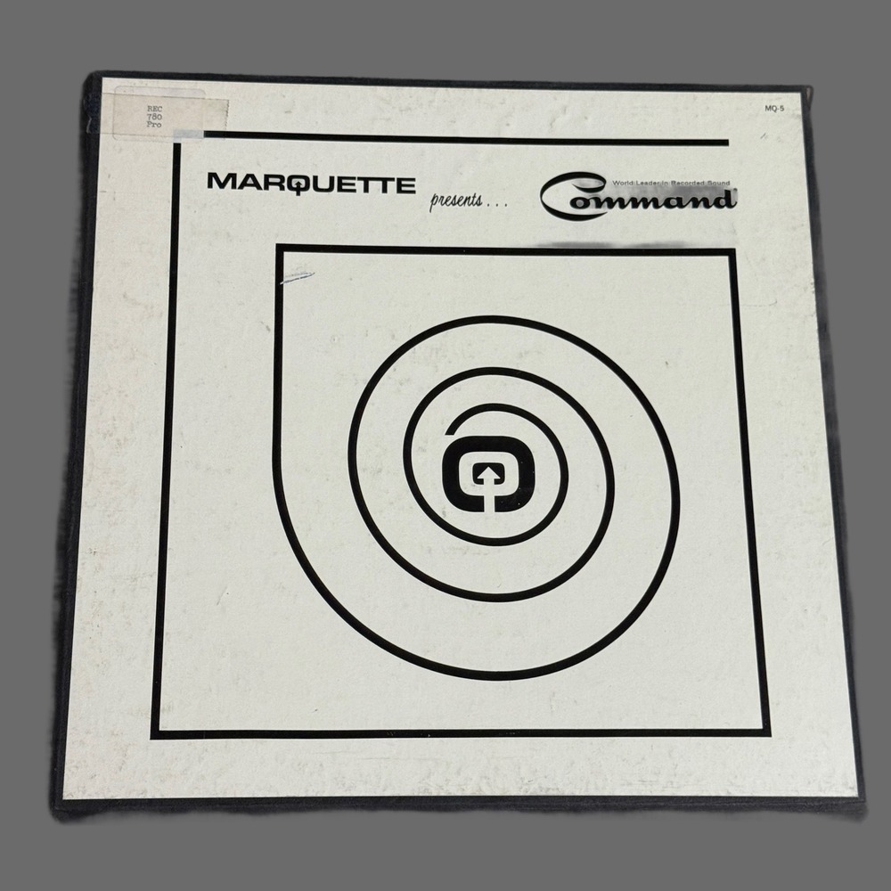 Marquette Command World Leader Recorded Sound Vinyl Record Album Cover‎